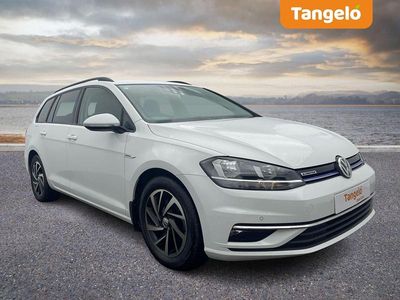 White Used 2019 VW Golf VII Match Estate | £13,695 (Fair price)