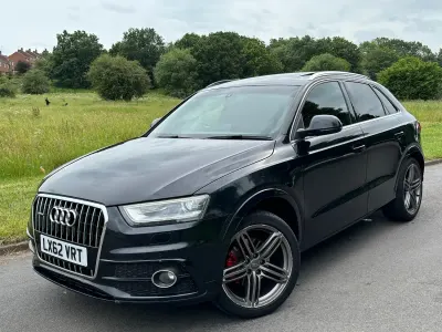 Used Audi Q3 S-Line 177 HP (130 kW) 2012 Black SUV