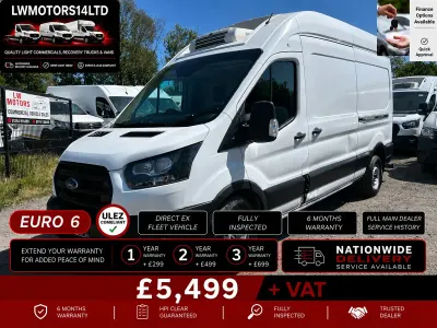 Used Ford Transit 130 HP (95 kW) 2022 White Van
