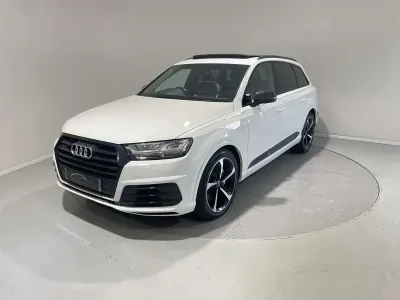 Used Audi Q7 Black Edition 286 HP (210 kW) 2019 White SUV