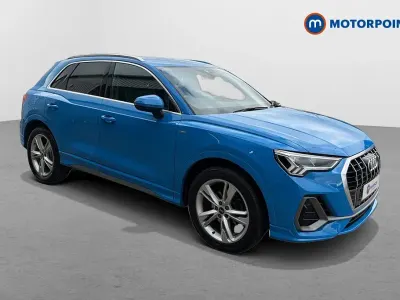 Used Audi Q3 S-Line 150 HP (110 kW) 2021 Blue SUV
