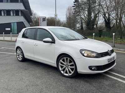 Used VW Golf VI GT 160 HP (117 kW) 2009 White Hatchback