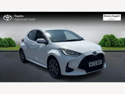 Used Toyota Yaris 2022 White Hatchback
