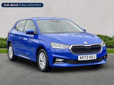 Used Skoda Fabia Comfort 110 HP (80 kW) 2023 Blue Hatchback