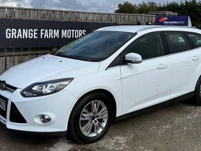 White Used 2014 Ford Focus Titanium Estate | £1,500