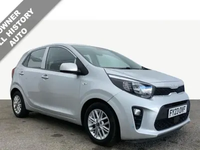 Begagnad Kia Picanto 66 HK (48 kW) 2023 Silver Halvkombi