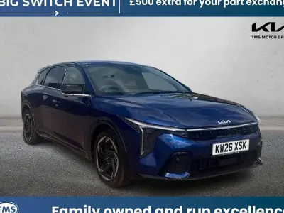 Used Kia K4 GT-Line 115 HP (84 kW) 2026 Blue Hatchback
