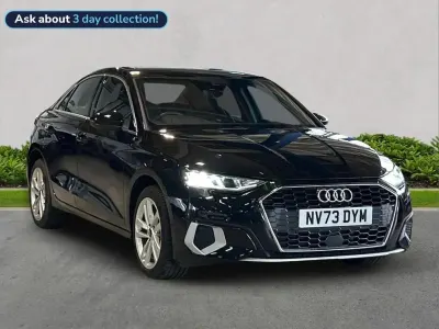 Used Audi A3 Sport 110 HP (80 kW) 2023 Black Sedan