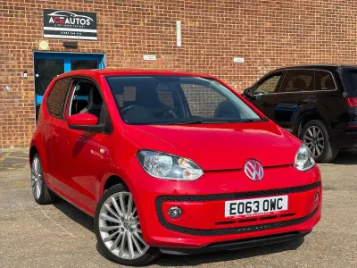 Used VW up! high up! 60 HP (44 kW) 2013 Red Hatchback