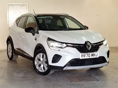 Used Renault Captur Iconic 100 HP (73 kW) 2020 White SUV