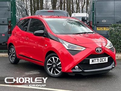 Used Toyota Aygo Trend 71 HP (52 kW) 2021 Red Hatchback