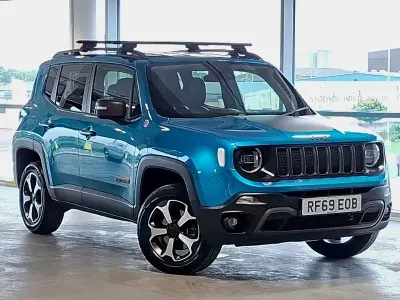 Used Jeep Renegade Trailhawk 170 HP (125 kW) 2020 Blue SUV