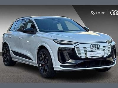 White Used 2024 Audi Q6 e-tron Advanced SUV | £51,000 (Expensive)