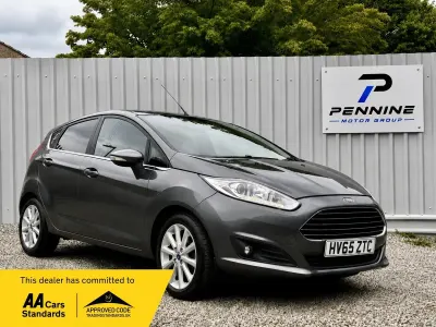 Used Ford Fiesta Titanium 2015 Grey Hatchback