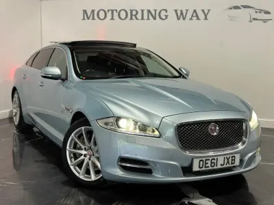 Used Jaguar XJ Portfolio 275 HP (202 kW) 2012 Blue Sedan
