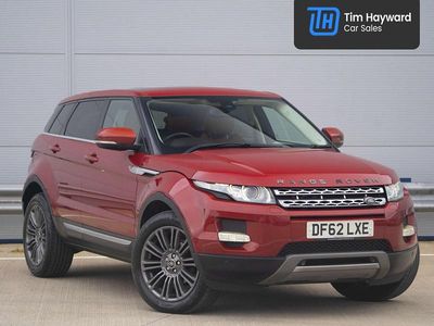 Used Land Rover Range Rover evoque Prestige 190 HP (139 kW) 2013 Red SUV