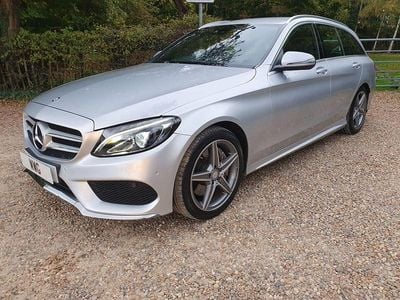 Used Mercedes C250 AMG line 2016 Silver Estate