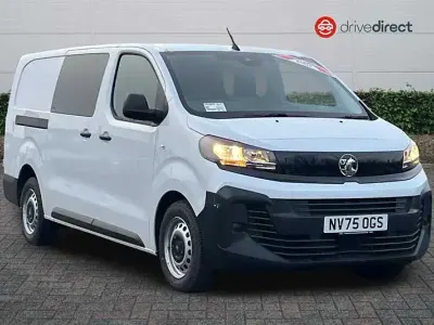 New Vauxhall Vivaro 150 HP (110 kW) 2025 Solid  kaolin white MPV