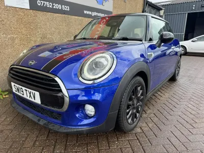 Used Mini Cooper Classic 2019 Blue Hatchback