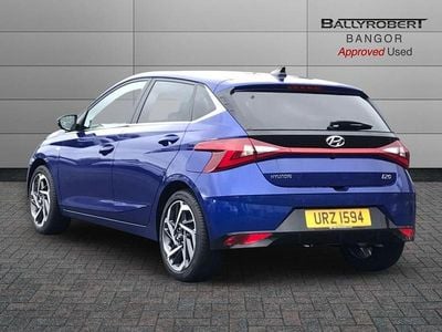 Used Hyundai i20 Premium 99 HP (72 kW) 2023 Blue Hatchback