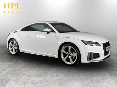 Used Audi TT S-Line 245 HP (180 kW) 2019 White Coupe