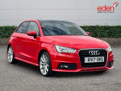 Used Audi A1 S-Line 2017 Red Hatchback