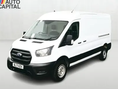 Used Ford Transit 130 HP (95 kW) 2021 White Van