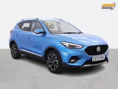 Used MG ZS Exclusive 111 HP (81 kW) 2023 Blue SUV