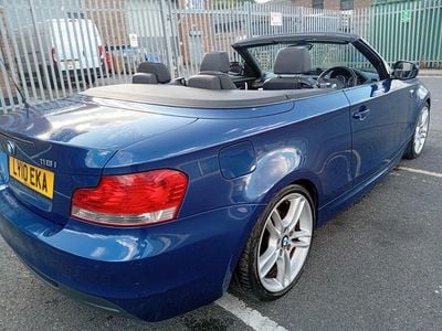Blue Used 2010 BMW 118 Cabriolet M Sport Cabriolet | £1,395 (Super price)