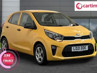 Second-hand Kia Picanto 66 CP (48 kW) 2021 Galben Hatchback