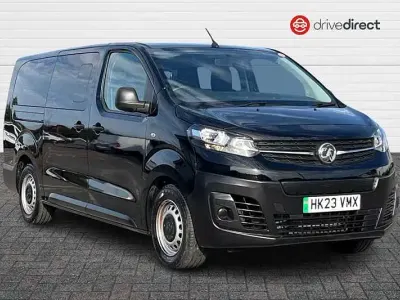 Used Vauxhall Vivaro 100 kW (136 HP) 2023 Black MPV