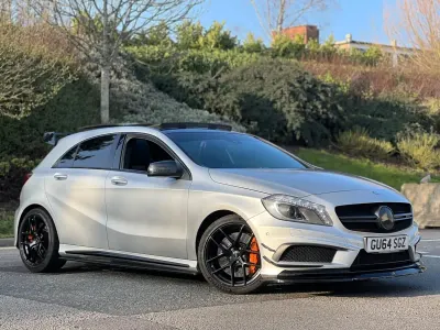 Second-hand Mercedes A45 AMG AMG 2014 Argintiu Hatchback