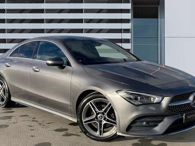 Grey Used 2022 Mercedes CLA180 AMG Line Premium Plus Sedan | £26,296 (Fair price)