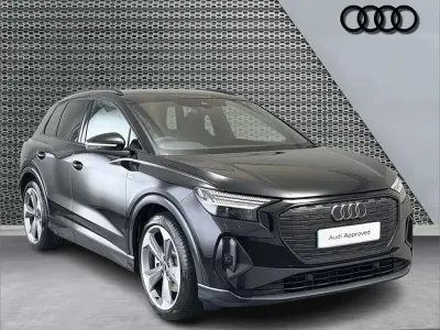 New Audi Q4 e-tron Black Edition 147 kW (200 HP) 2026 Black SUV