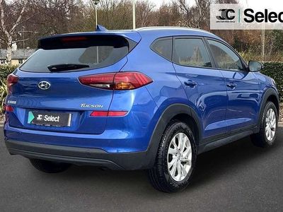 Used Hyundai Tucson SE 129 HP (94 kW) 2018 Blue SUV
