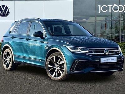 Blue Used 2023 VW Tiguan R-line SUV | £26,681 (Fair price)