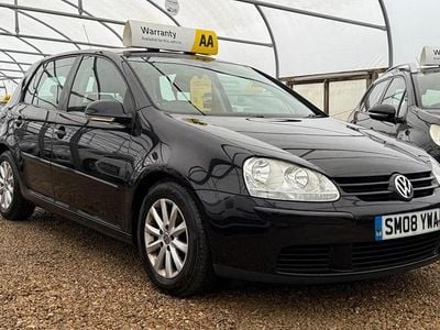 Used VW Golf VI Match 122 HP (89 kW) 2008 Black Hatchback