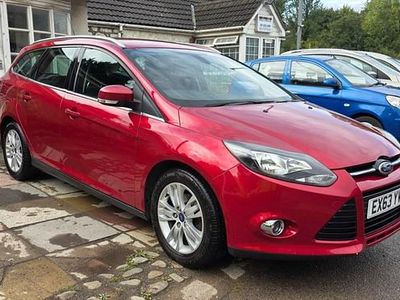 Red Used 2013 Ford Focus Titanium Estate | £3,500 (Good price)