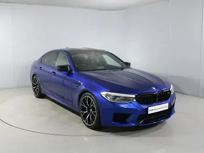 Used BMW M5 Competition Edition 625 HP (459 kW) 2020 Blue Sedan