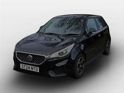 Used MG MG3 Excite 105 HP (77 kW) 2024 Black Hatchback