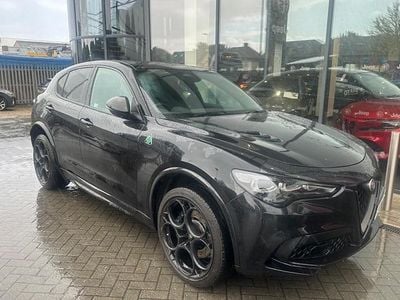 Black Used 2024 Alfa Romeo Stelvio Quadrifoglio SUV | £82,995