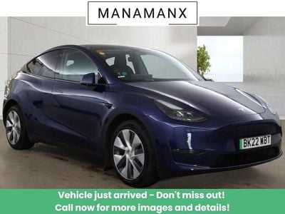 Used Tesla Model Y Long Range AWD 378 kW (514 HP) 2022 Blue SUV