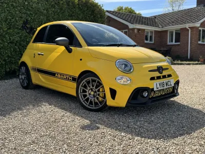 Used Abarth 595 Competizione 2018 Yellow Hatchback