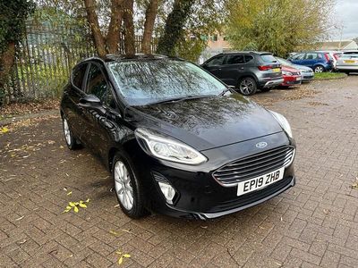 Black Used 2019 Ford Fiesta Titanium Hatchback | £9,000 (Good price)