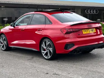 Used Audi S3 Advanced 310 HP (228 kW) 2023 Red Sedan