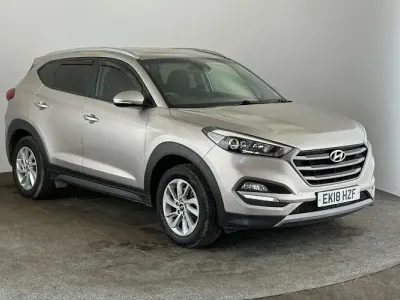 Used Hyundai Tucson SE 177 HP (130 kW) 2018 Beige SUV