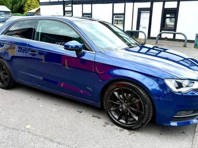 Used Audi A3 Sport 2013 Blue Hatchback