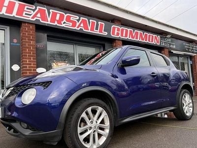 Used Nissan Juke N-Connecta 116 HP (85 kW) 2017 Blue SUV