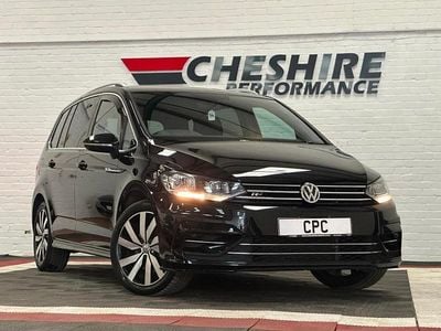 Black Used 2020 VW Touran R-line MPV | £17,990 (Fair price)