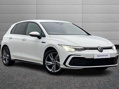 Used VW Golf VIII R-line 150 HP (110 kW) 2022 Pure white Hatchback